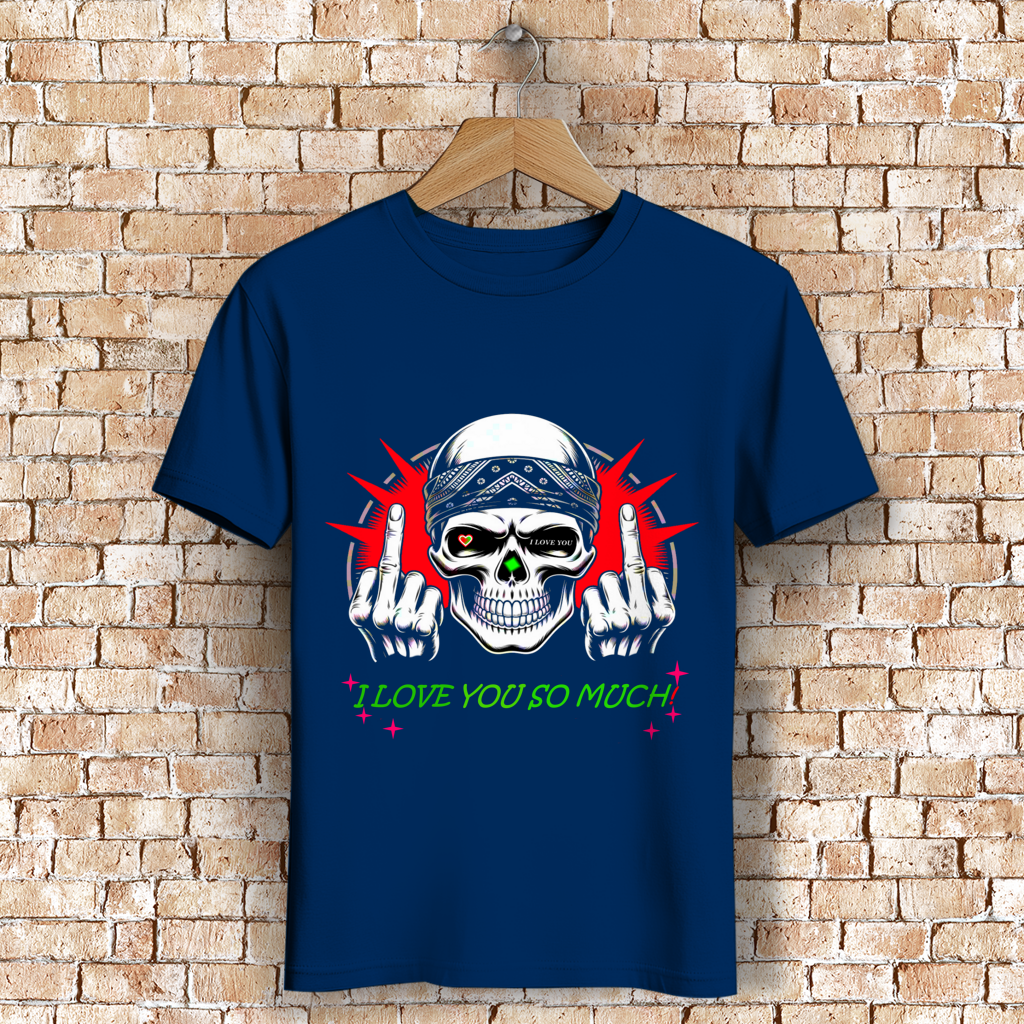 Herren Premium Bio T-Shirt I love you so much