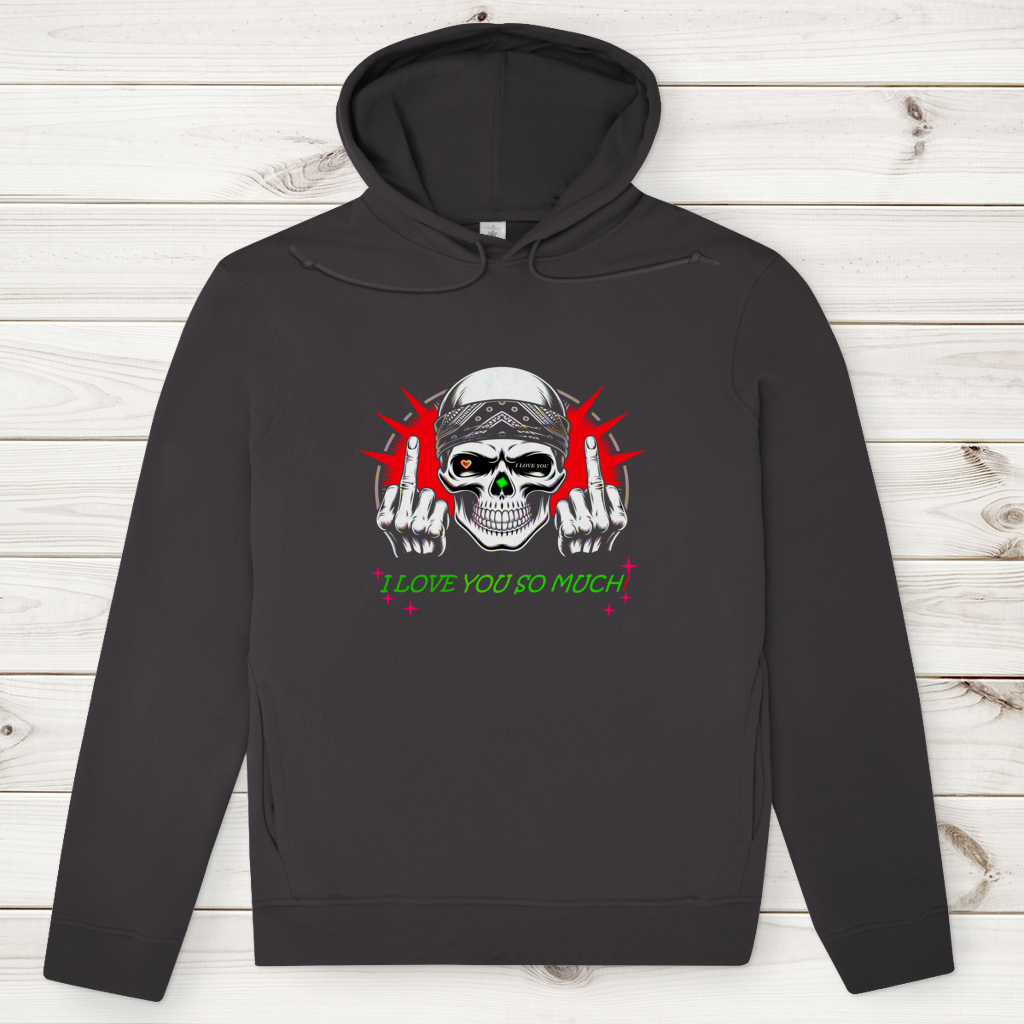 Herren Premium Bio Hoodie I love you so much