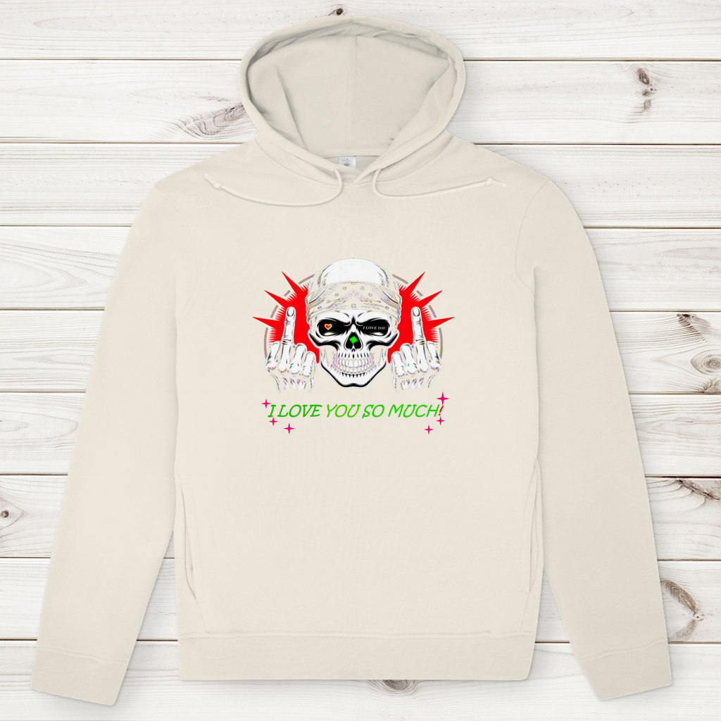 Herren Premium Bio Hoodie I love you so much