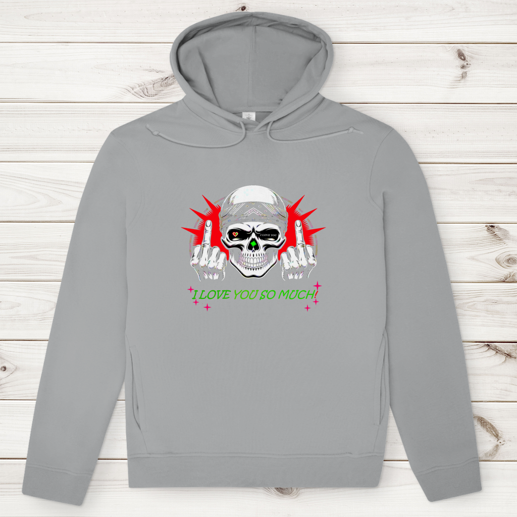 Herren Premium Bio Hoodie I love you so much
