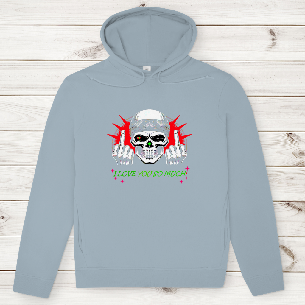 Herren Premium Bio Hoodie I love you so much