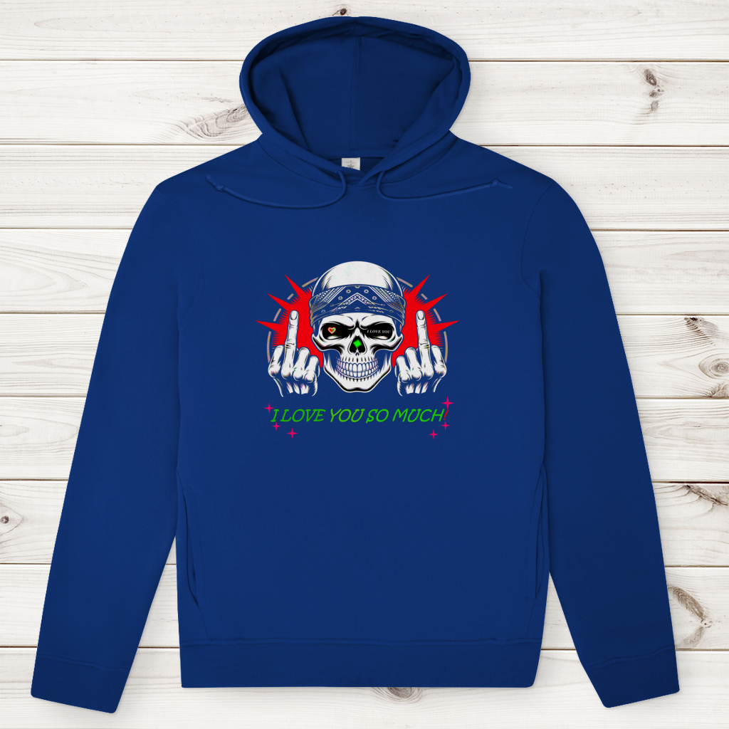 Herren Premium Bio Hoodie I love you so much