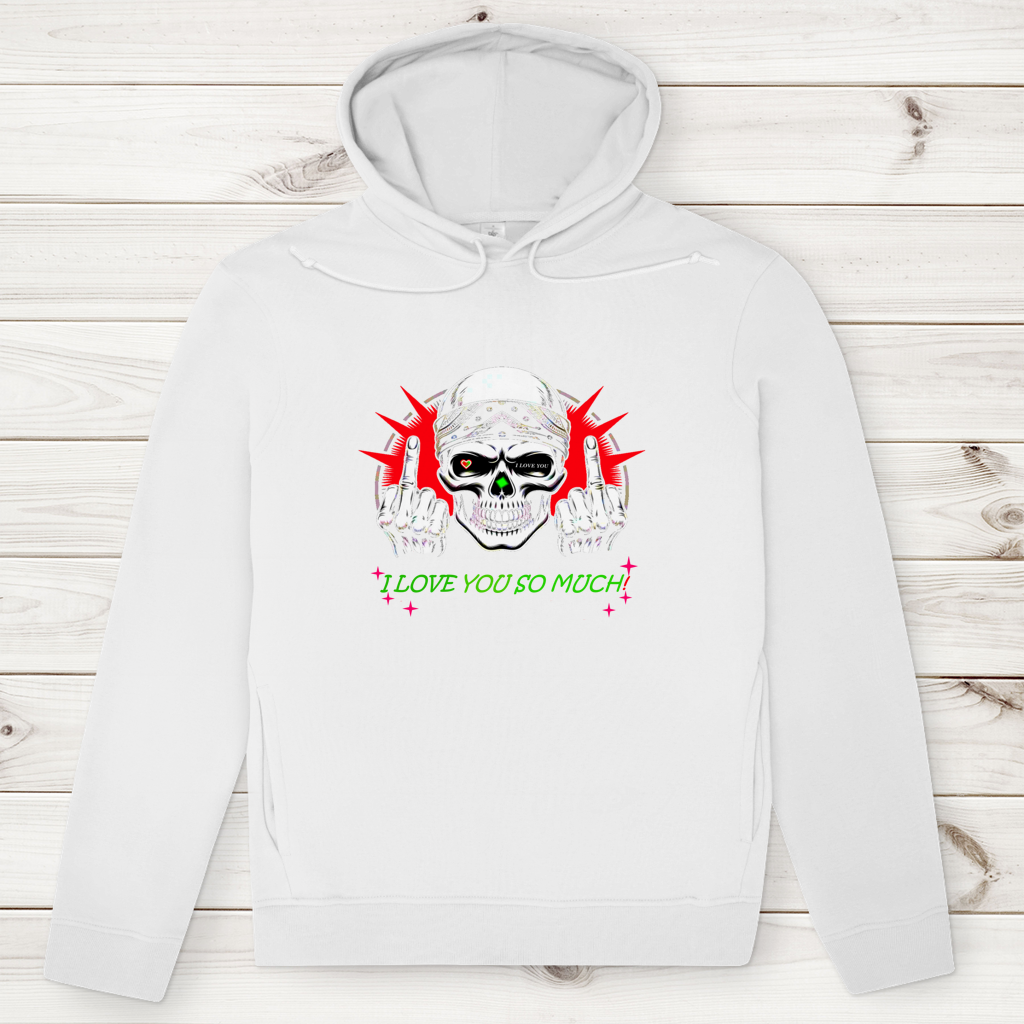 Herren Premium Bio Hoodie I love you so much