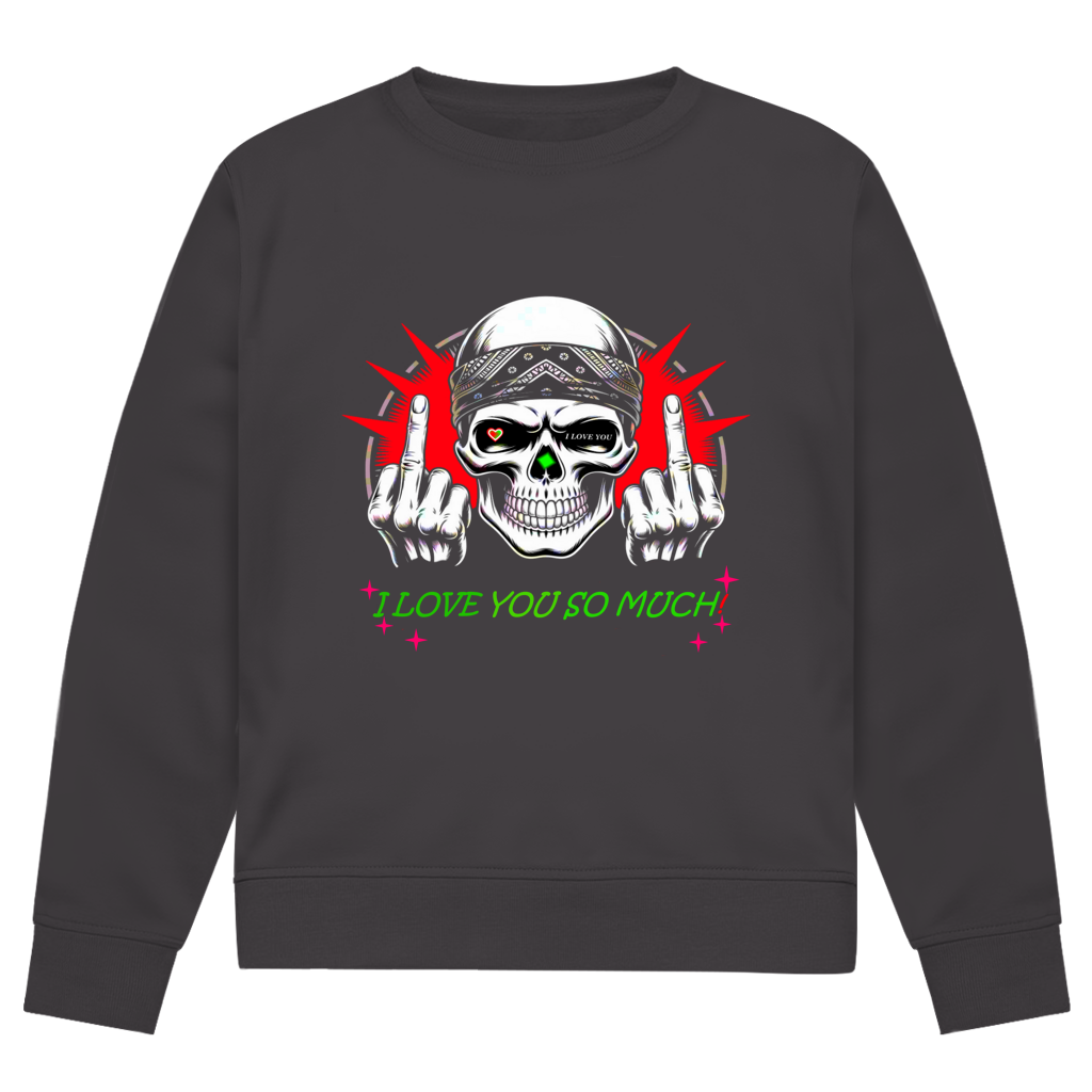 Herren Premium Bio Sweatshirt I love you so much
