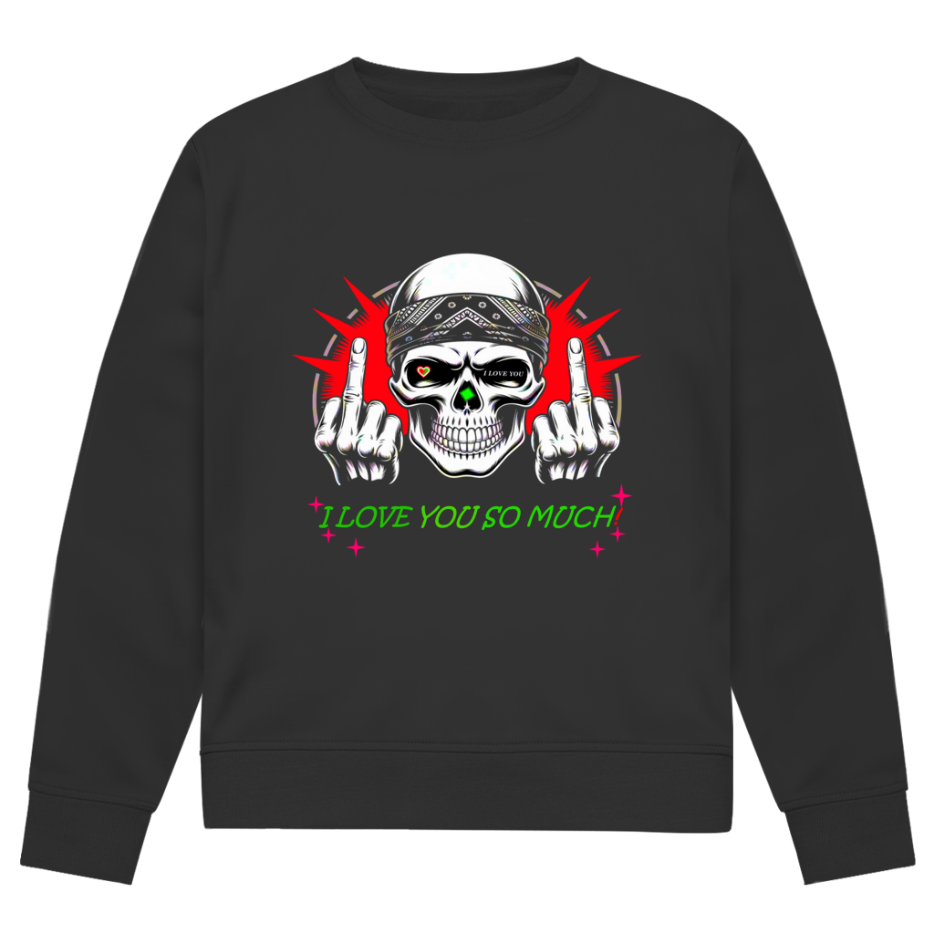Herren Premium Bio Sweatshirt I love you so much