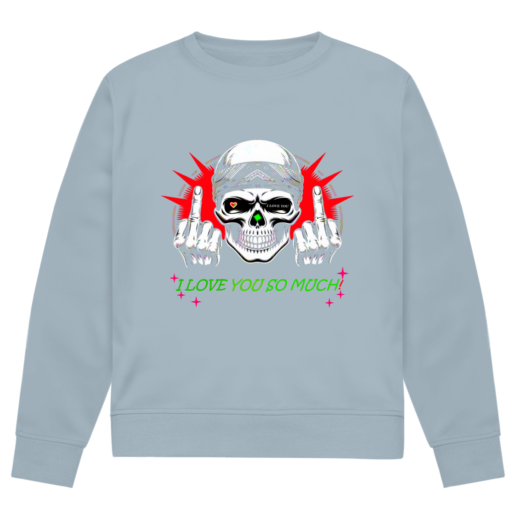 Herren Premium Bio Sweatshirt I love you so much