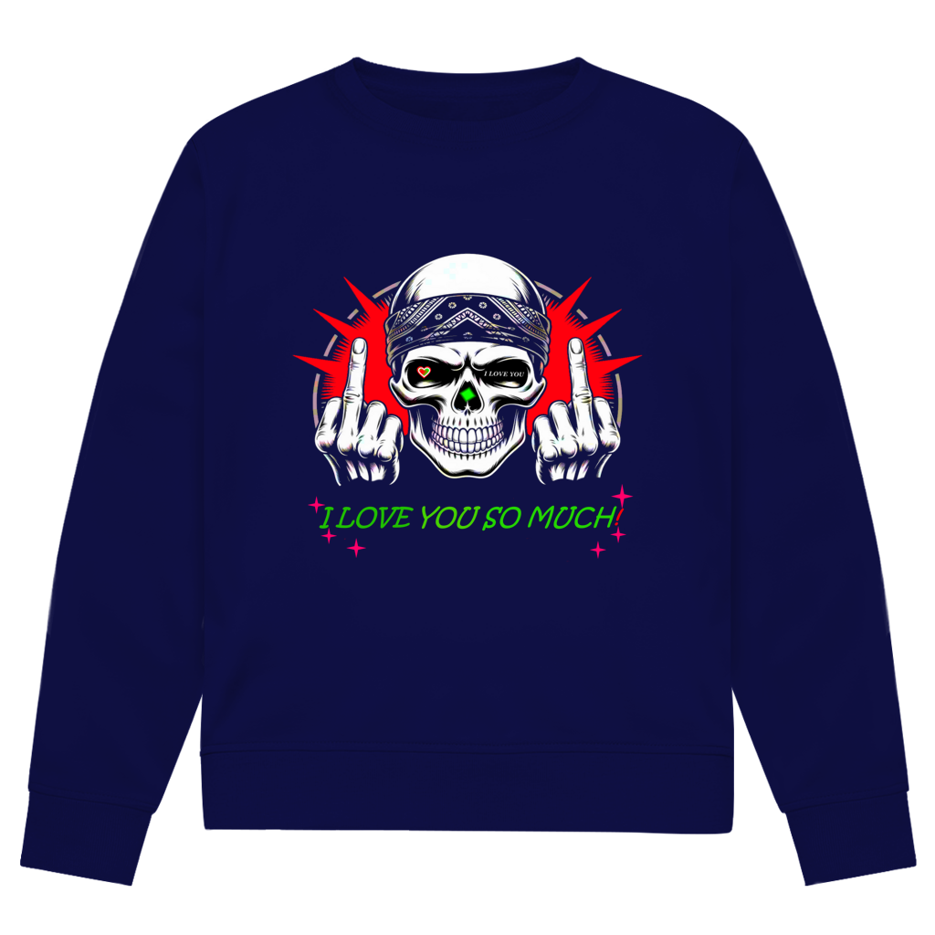 Herren Premium Bio Sweatshirt I love you so much