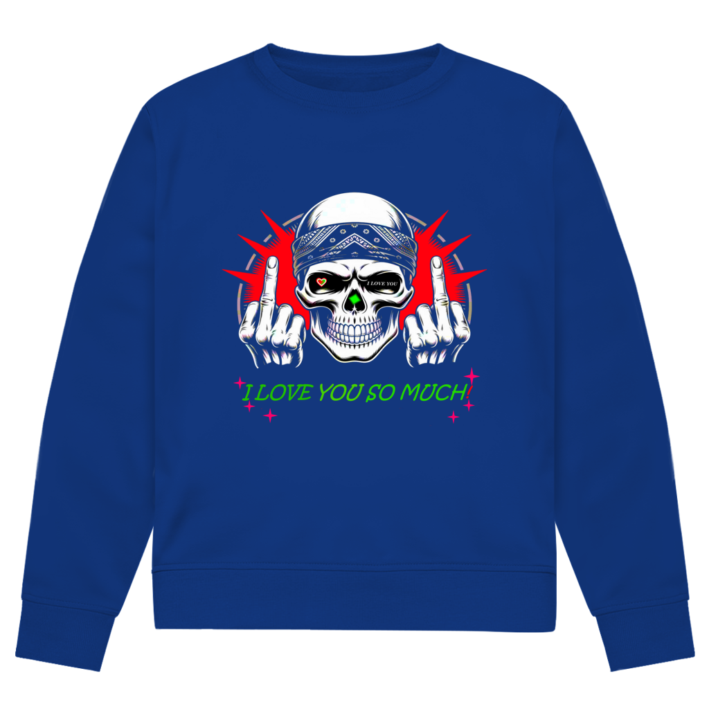 Herren Premium Bio Sweatshirt I love you so much