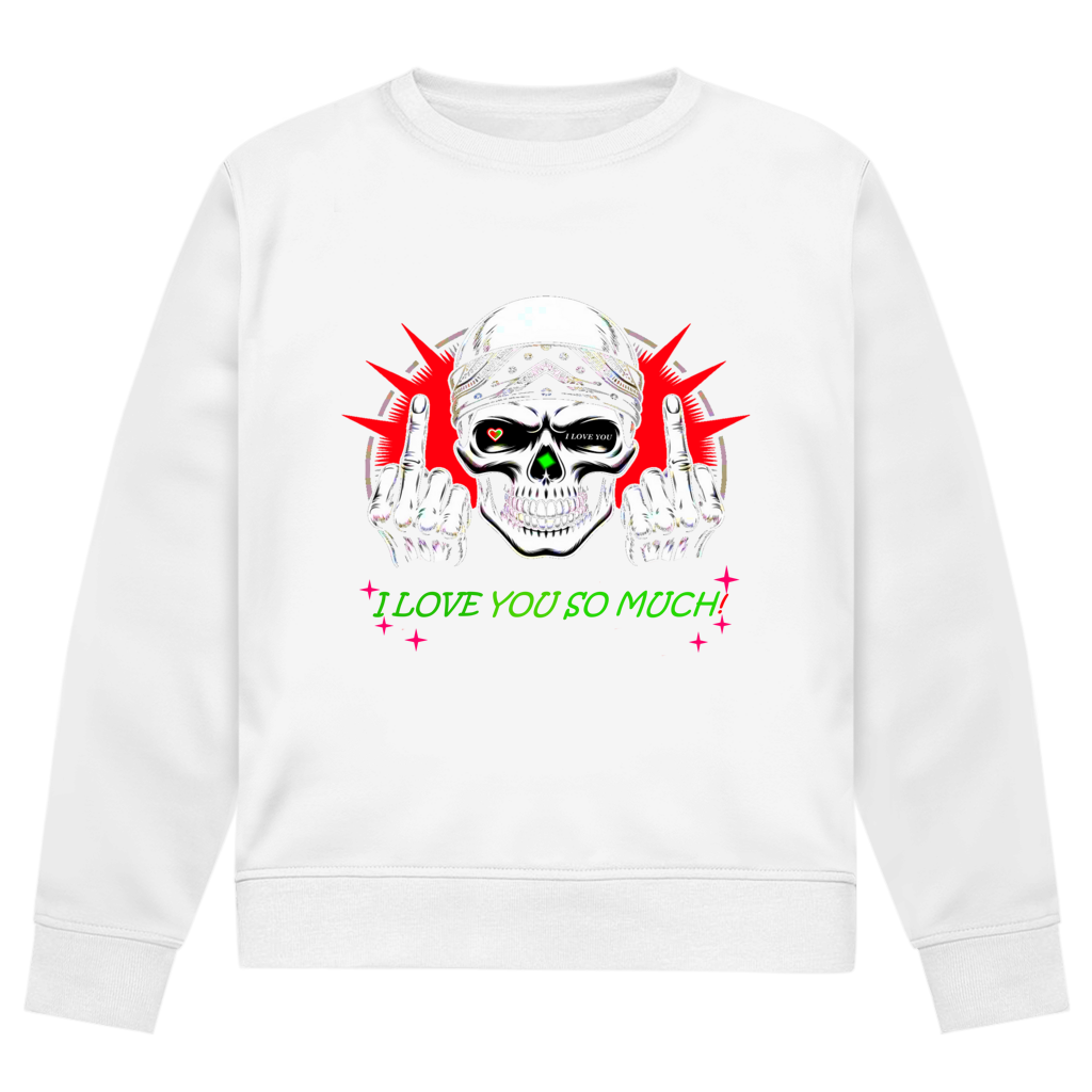 Herren Premium Bio Sweatshirt I love you so much