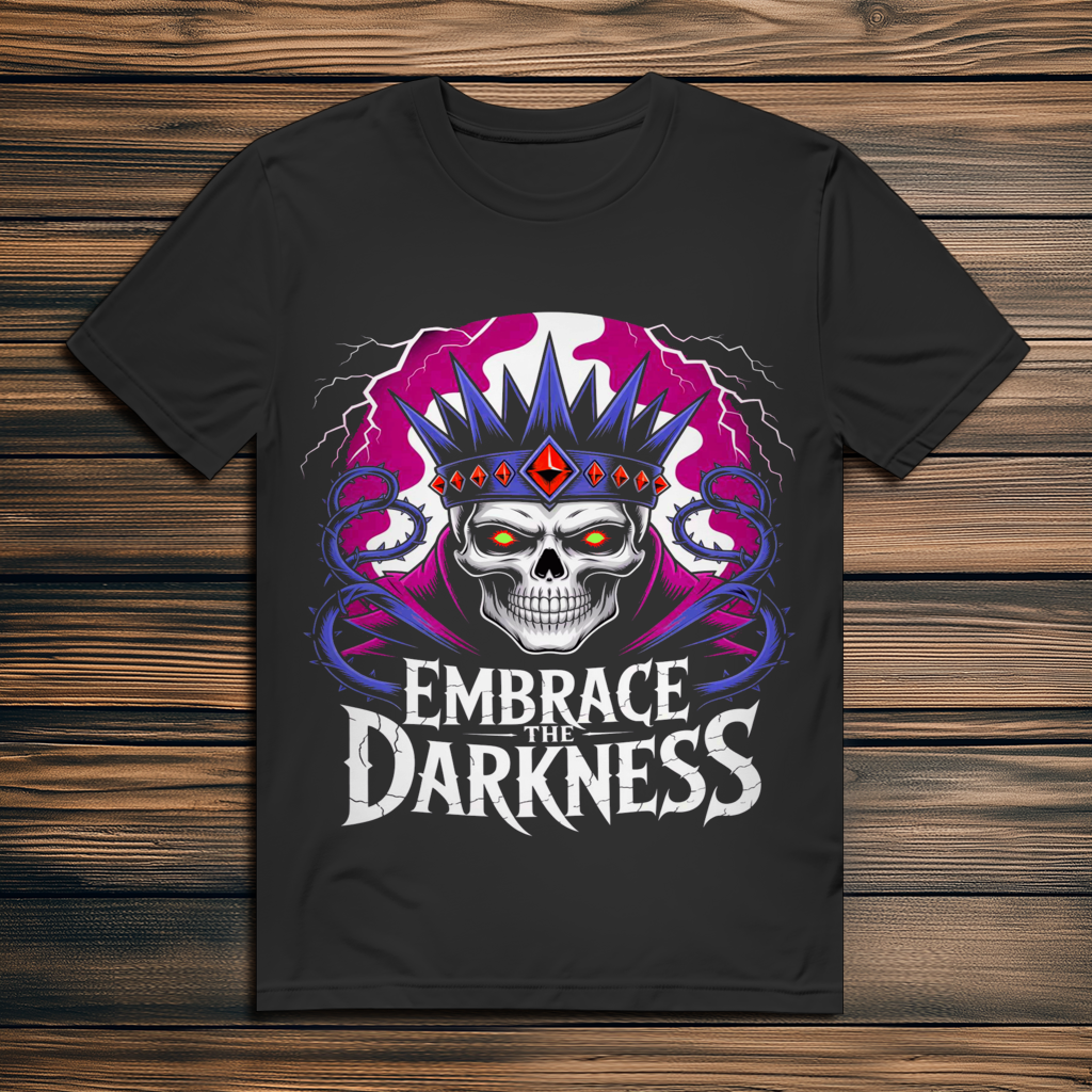 Herren Premium Bio T-Shirt Embrace the darkness