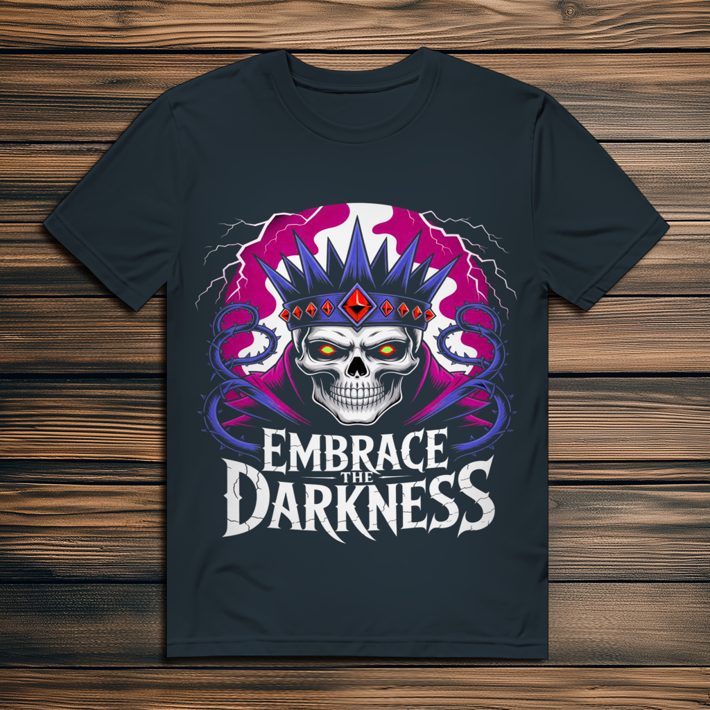 Herren Premium Bio T-Shirt Embrace the darkness