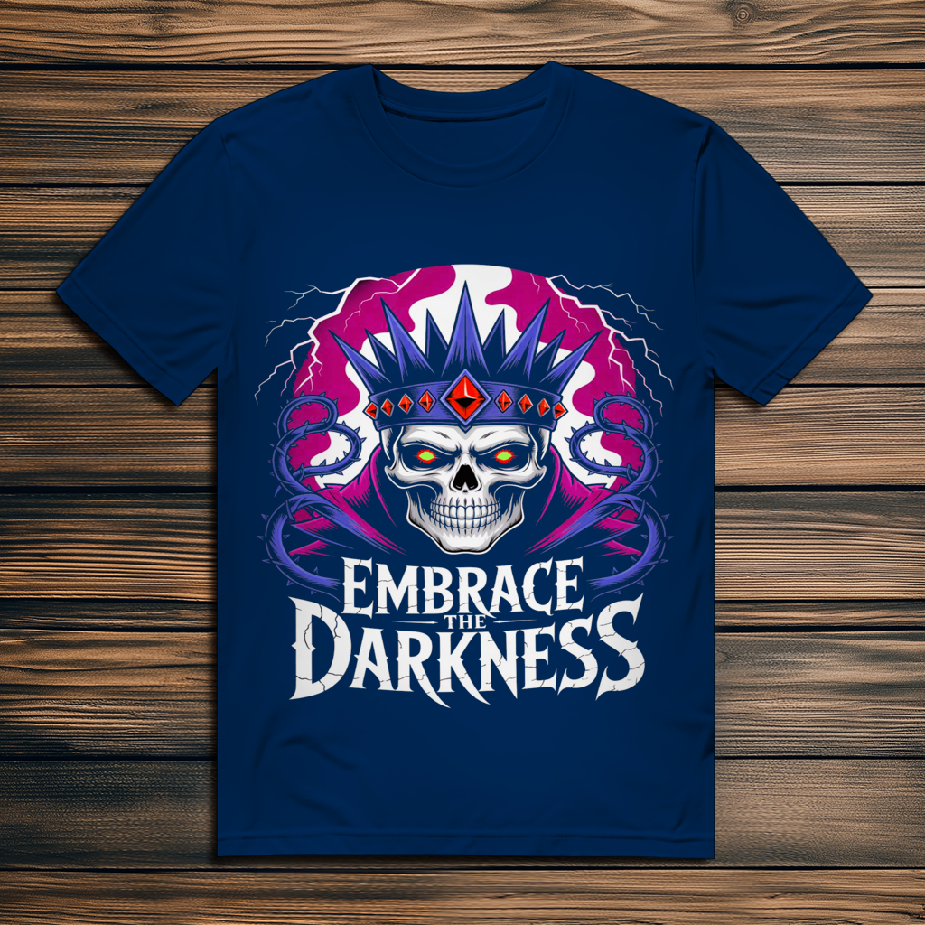 Herren Premium Bio T-Shirt Embrace the darkness