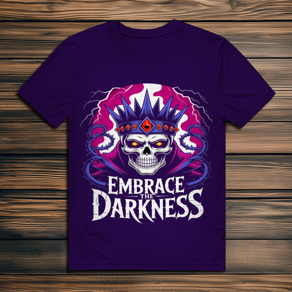 Herren Premium Bio T-Shirt Embrace the darkness