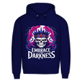 Herren Premium Bio Hoodie Embrace the darkness