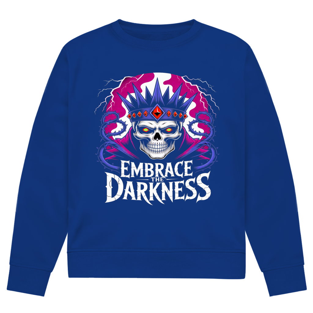 Herren Premium Bio Sweatshirt Embrace the darkness