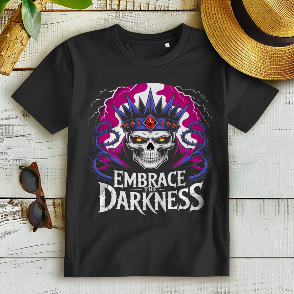 Damen Premium Bio T-Shirt Embrace the darkness