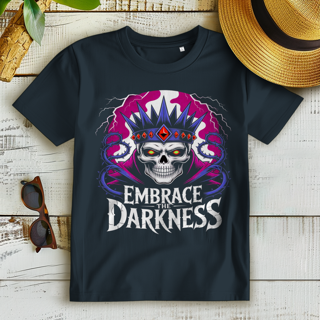 Damen Premium Bio T-Shirt Embrace the darkness