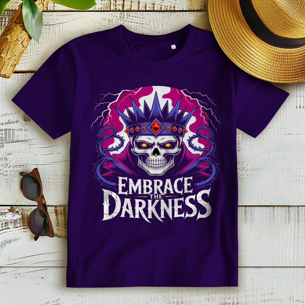 Damen Premium Bio T-Shirt Embrace the darkness