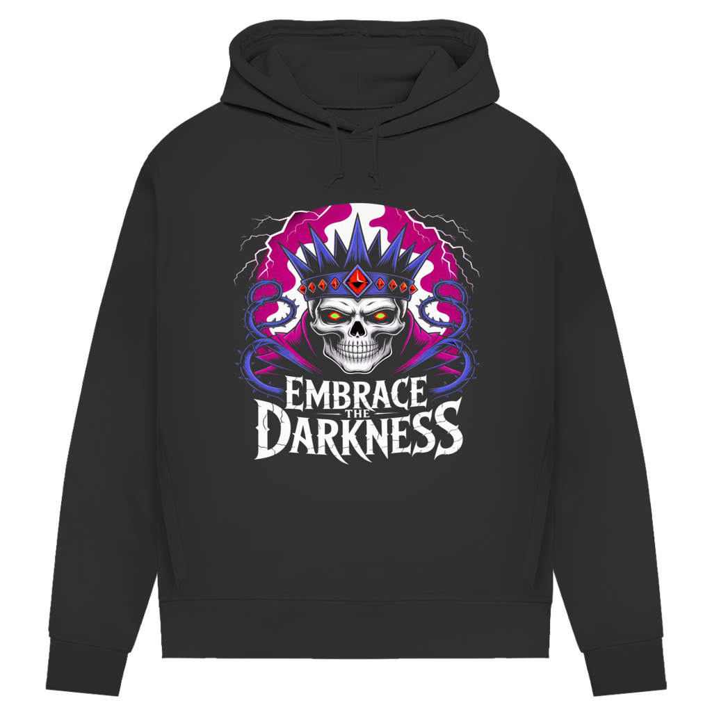 Damen Premium Bio Hoodie Embrace the darkness