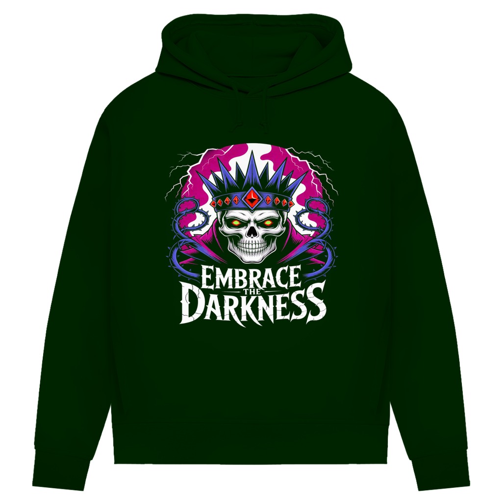 Damen Premium Bio Hoodie Embrace the darkness