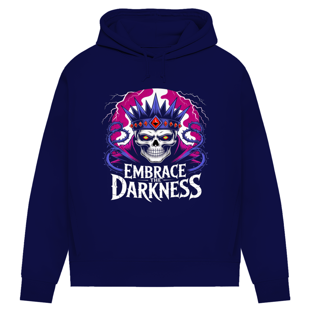 Damen Premium Bio Hoodie Embrace the darkness
