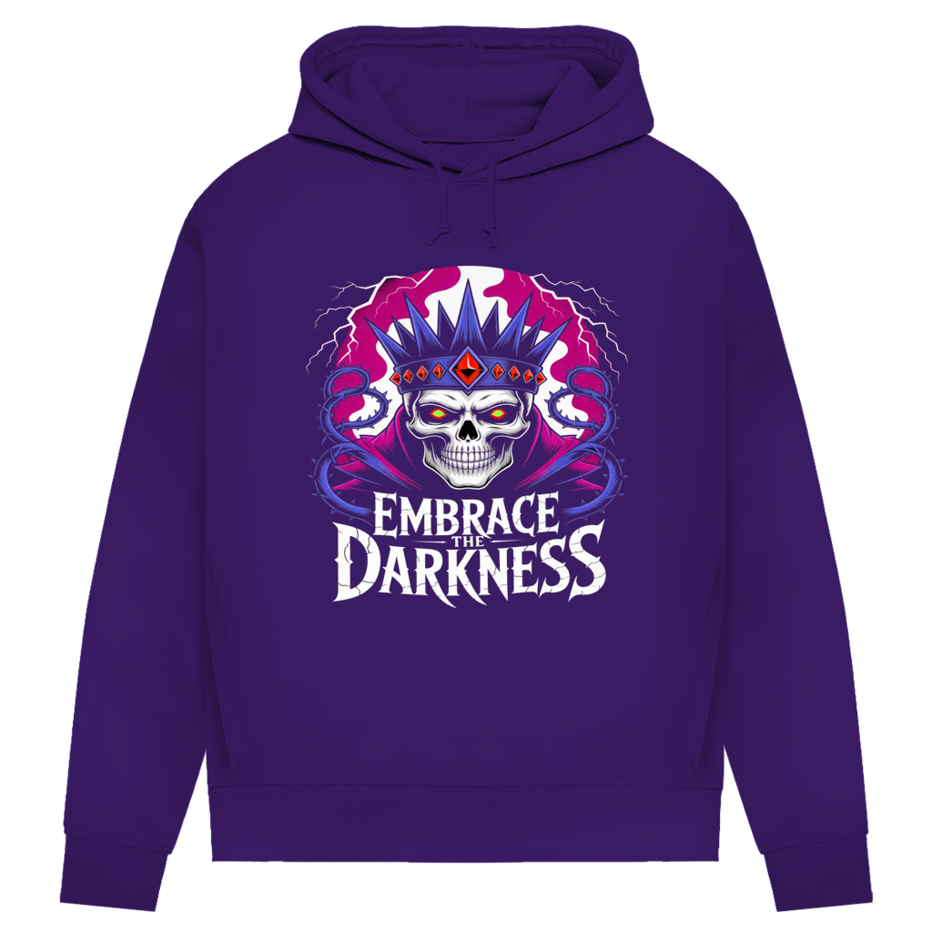 Damen Premium Bio Hoodie Embrace the darkness
