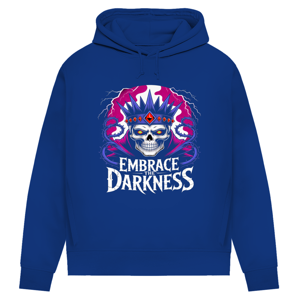 Damen Premium Bio Hoodie Embrace the darkness