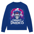 Damen Premium Bio Sweatshirt Embrace the darkness