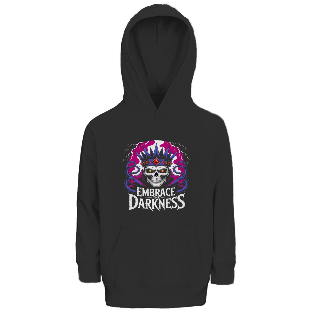 Kinder Premium Bio Hoodie Embrace the darkness