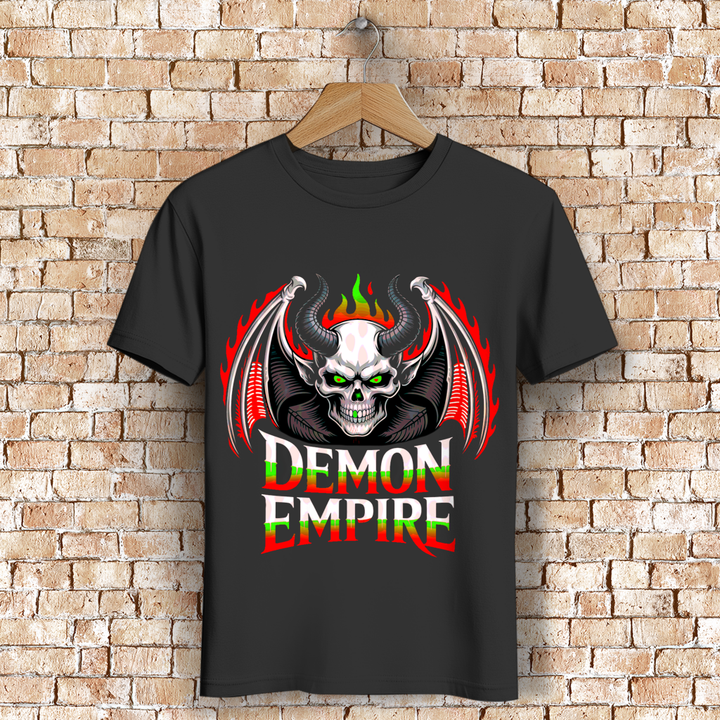 Herren Premium Bio T-Shirt Demon Empire