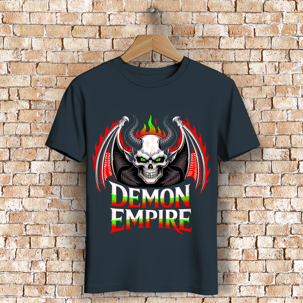 Herren Premium Bio T-Shirt Demon Empire