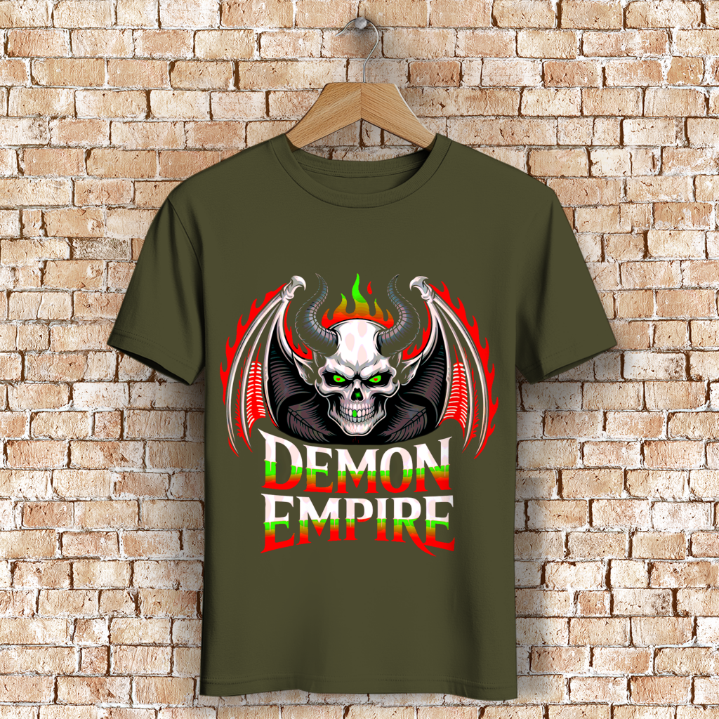 Herren Premium Bio T-Shirt Demon Empire