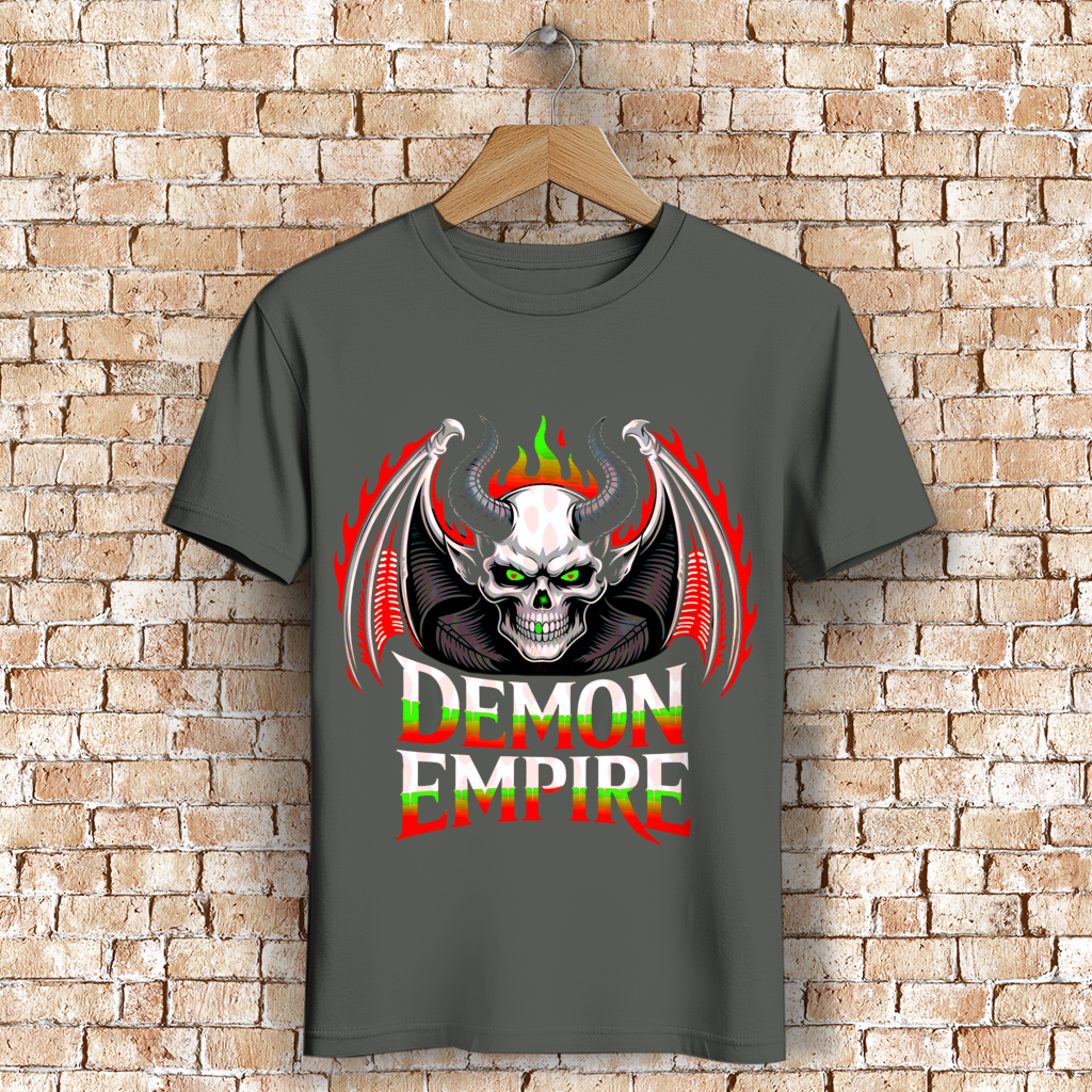 Herren Premium Bio T-Shirt Demon Empire