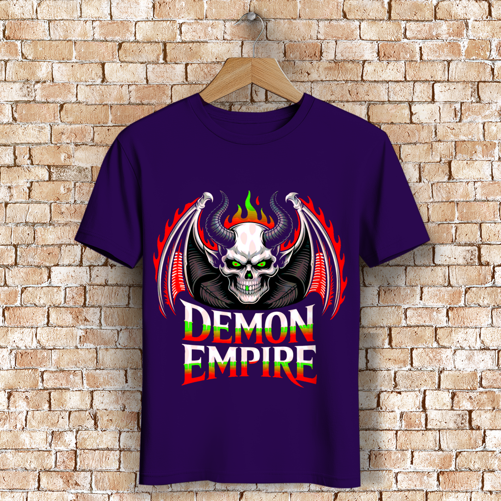 Herren Premium Bio T-Shirt Demon Empire