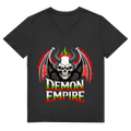 Herren Premium Bio V-Neck T-Shirt Demon Empire