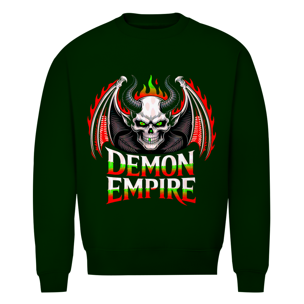 Herren Premium Bio Sweatshirt Demon Empire