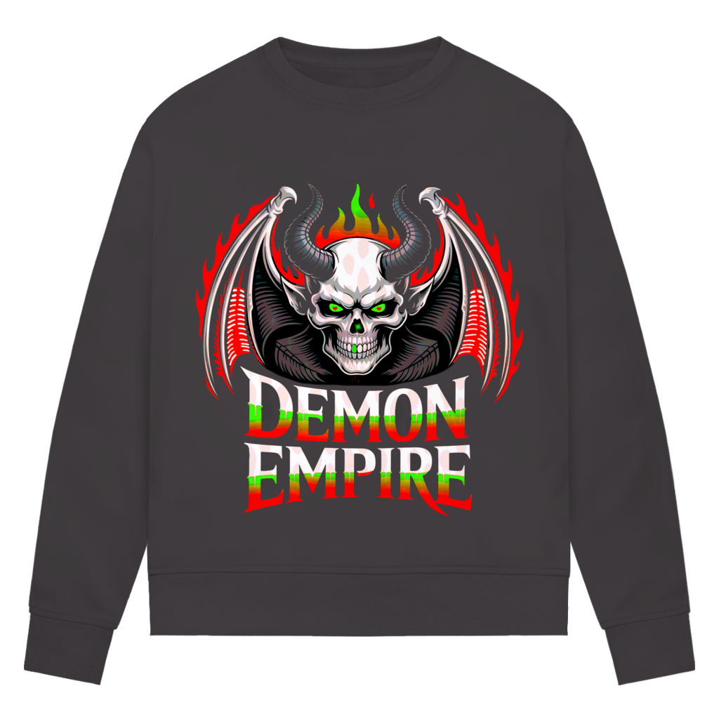Damen Premium Bio Sweatshirt Demon Empire
