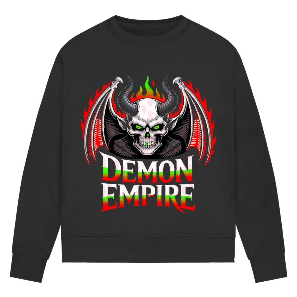 Damen Premium Bio Sweatshirt Demon Empire