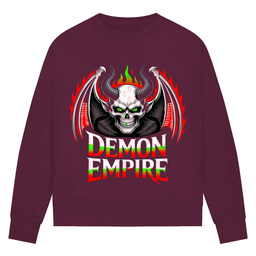Damen Premium Bio Sweatshirt Demon Empire