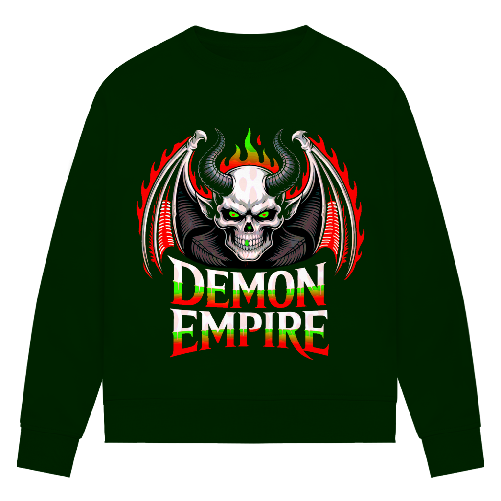 Damen Premium Bio Sweatshirt Demon Empire