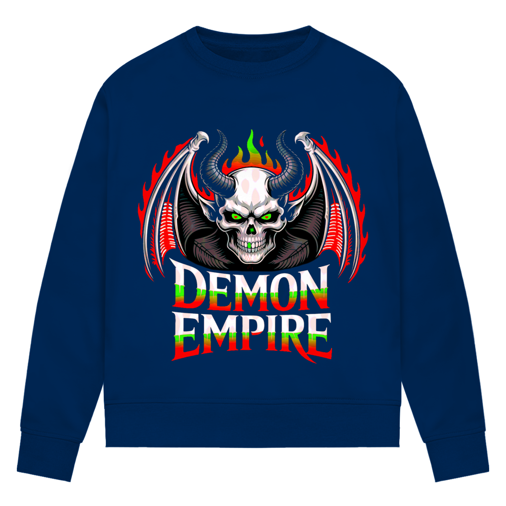 Damen Premium Bio Sweatshirt Demon Empire