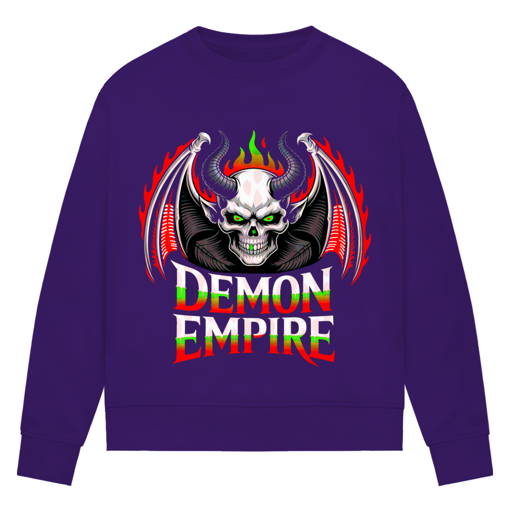 Damen Premium Bio Sweatshirt Demon Empire