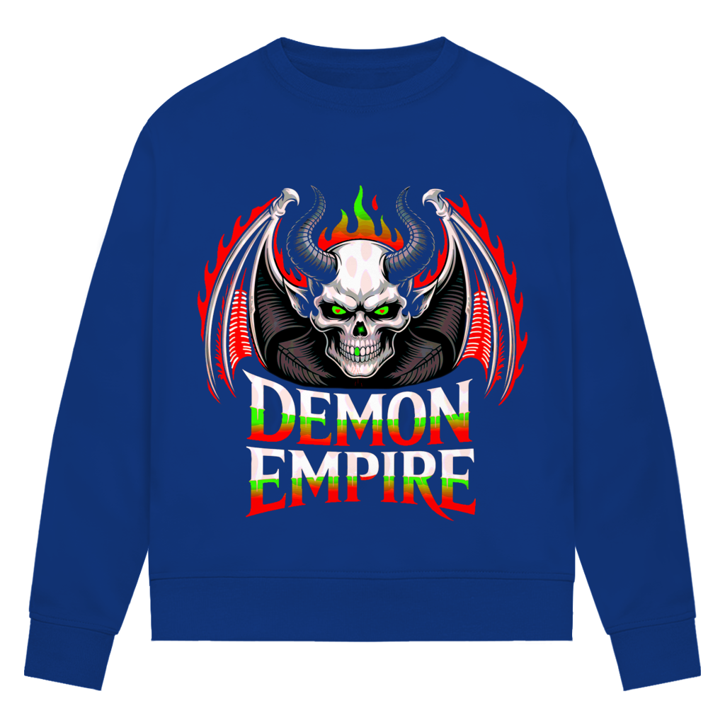 Damen Premium Bio Sweatshirt Demon Empire